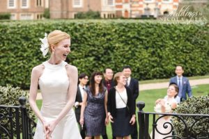 Hampton Court Palace Summer Wedding Photo