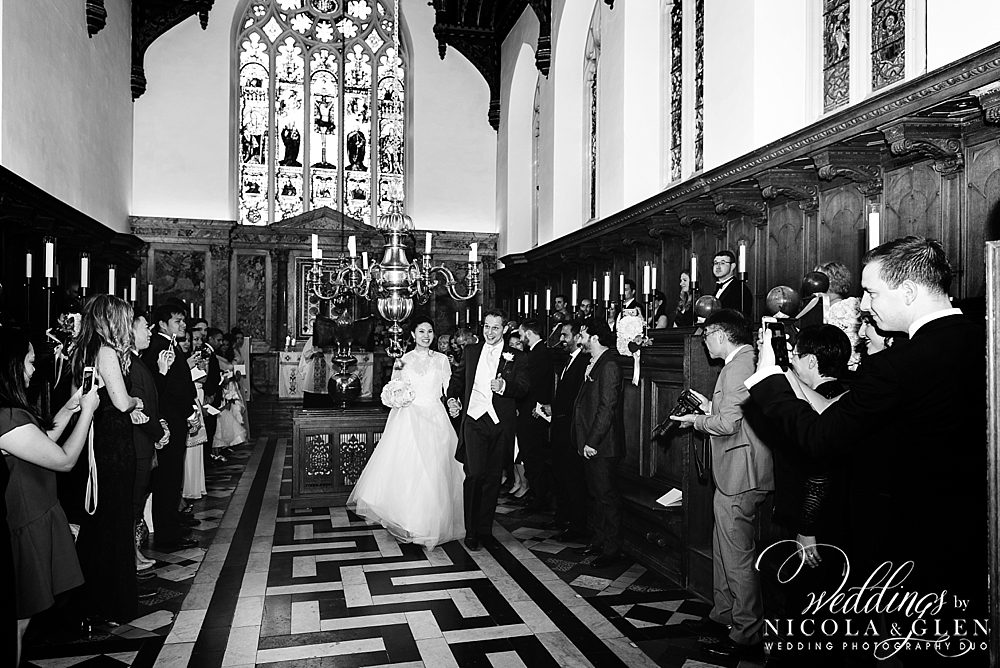 Brasenose College Oxford Wedding Photo
