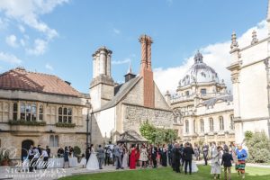 Brasenose College Oxford Wedding Photo