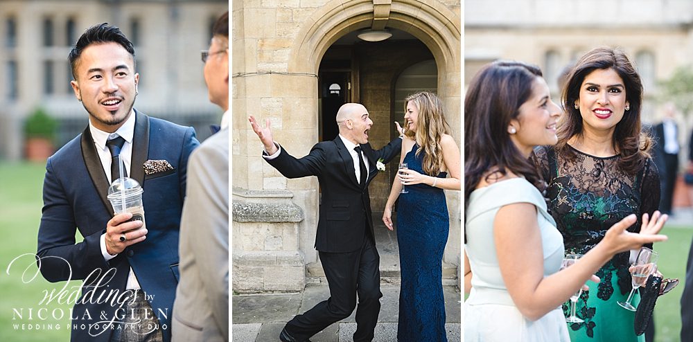 Brasenose College Oxford Wedding Photo