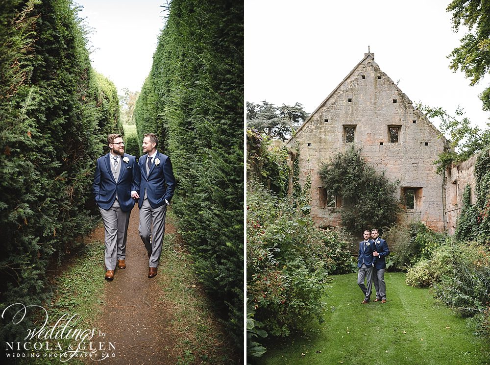 Sudeley Castle White Garden Wedding Photo