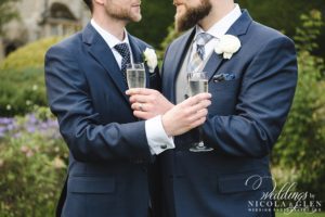 Sudeley Castle White Garden Wedding Photo