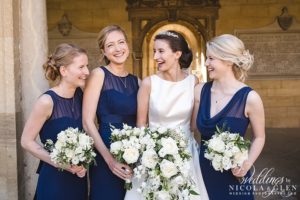 Oxford College Bodleian Library Wedding Photo