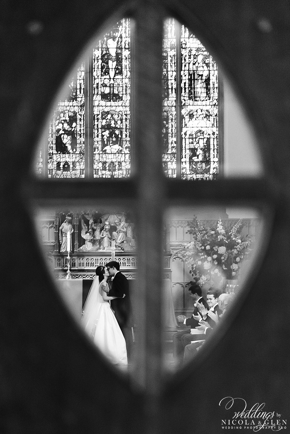 St Johns College Oxford Wedding Photo