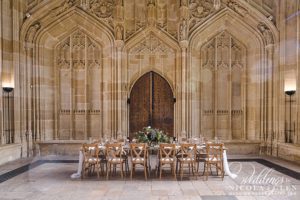 Bodleian Library Wedding Inspiration Photo