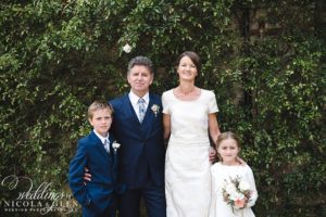 Intimate Family Wedding Calcot Manor Photo
