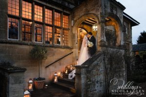 Slaughters Manor House Winter Wedding Photo