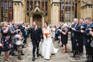 Bodleian Library Winter Wedding Oxford Photo
