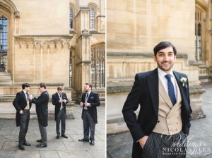 Bodleian Library Spring Wedding Photo