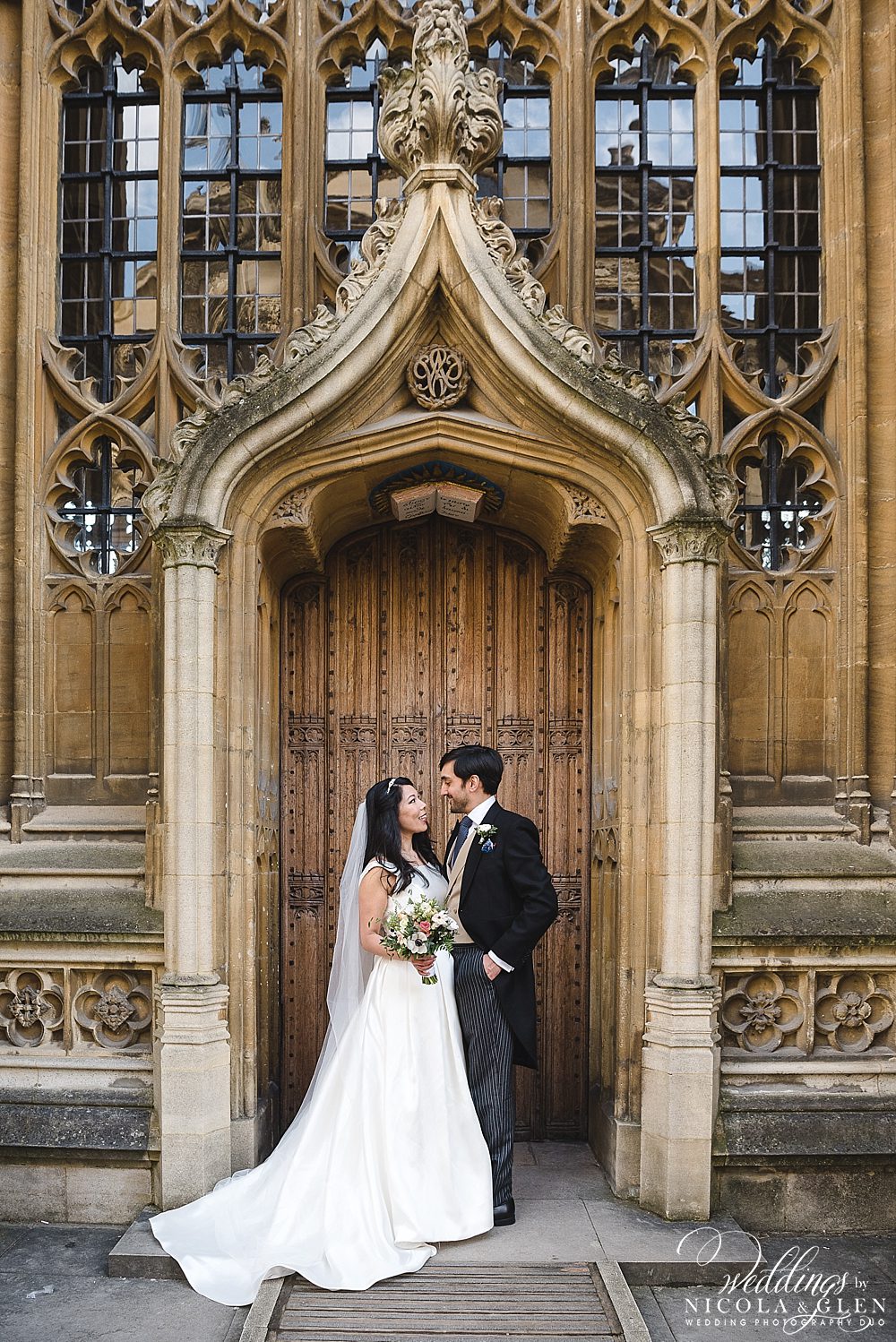 Bodleian Library Spring Wedding Photo