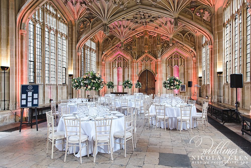 Divinity School Oxford Wedding Photo