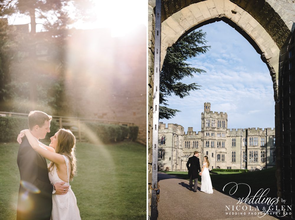 Warwick Castle Wedding Photo