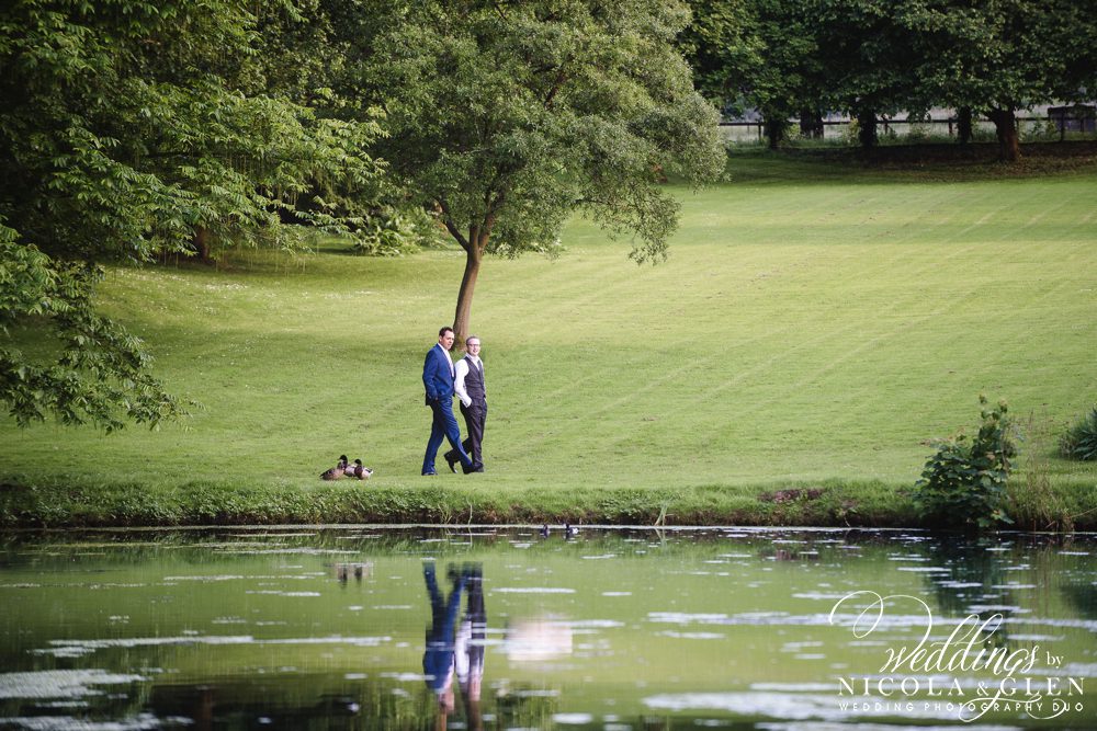 Cowley Manor Summer Wedding Photo