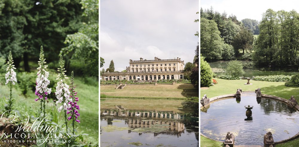 Cowley Manor Summer Wedding Photo