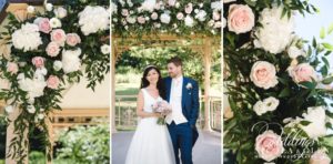 Manor House Castle Combe Summer Wedding Photo