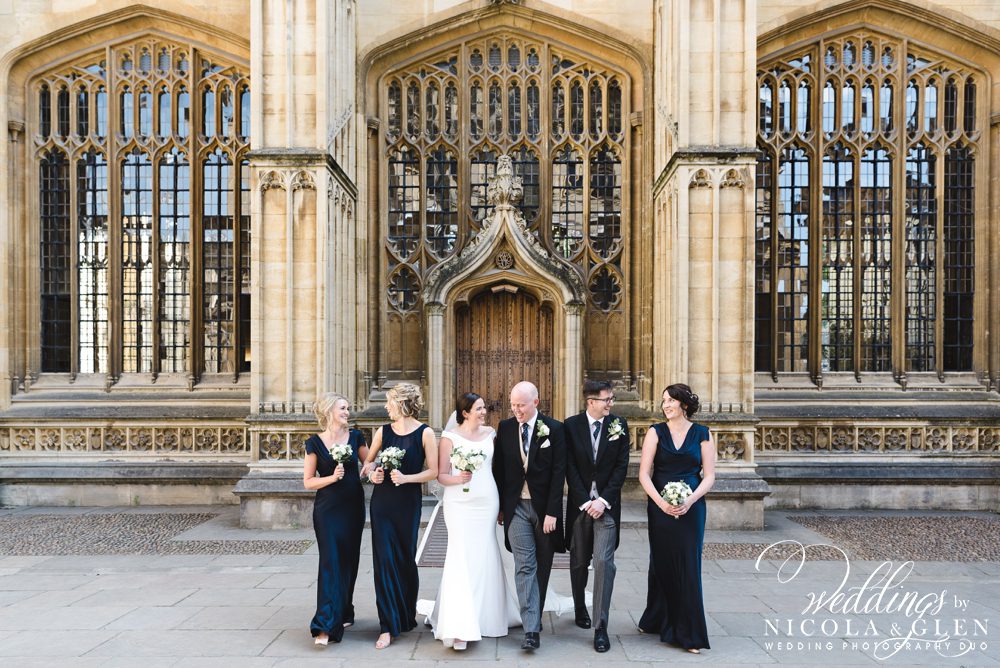 Bodleian Library Wedding Photo