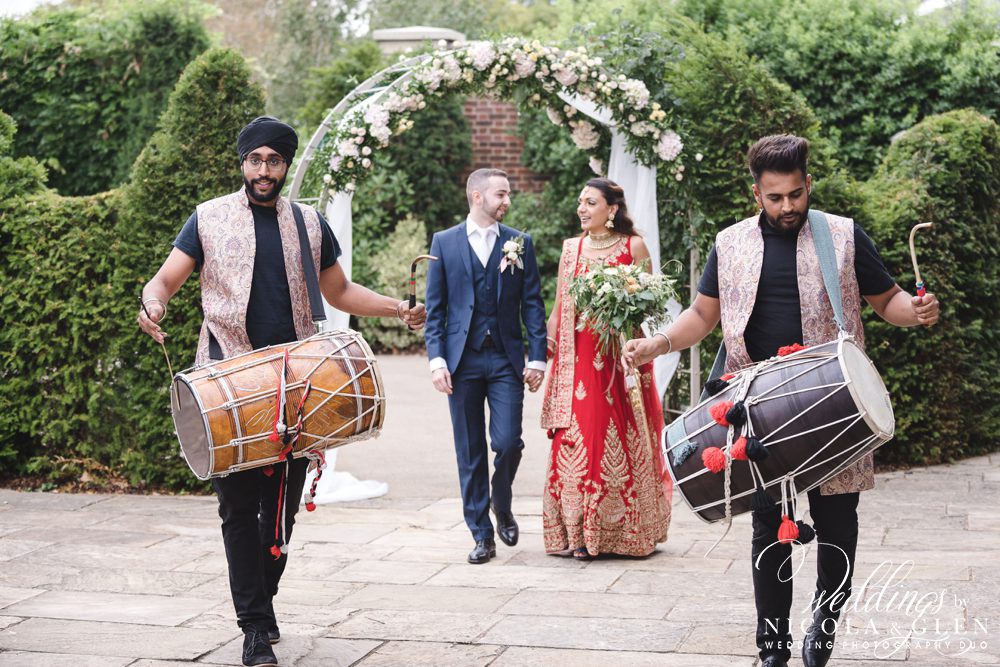 Hampton Court Palace Indian Wedding Photo