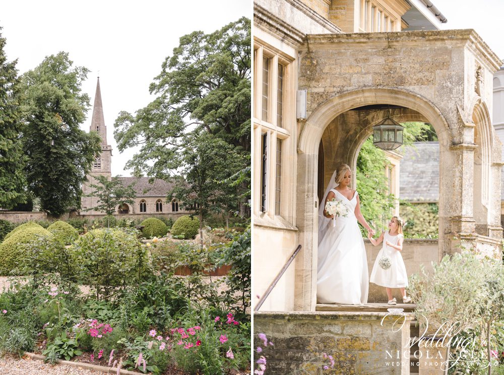 Slaughters Manor House Cotswold Wedding Photo