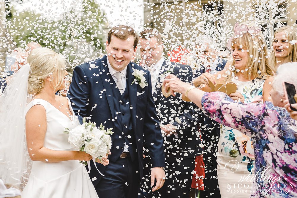 Slaughters Manor House Cotswold Wedding Photo