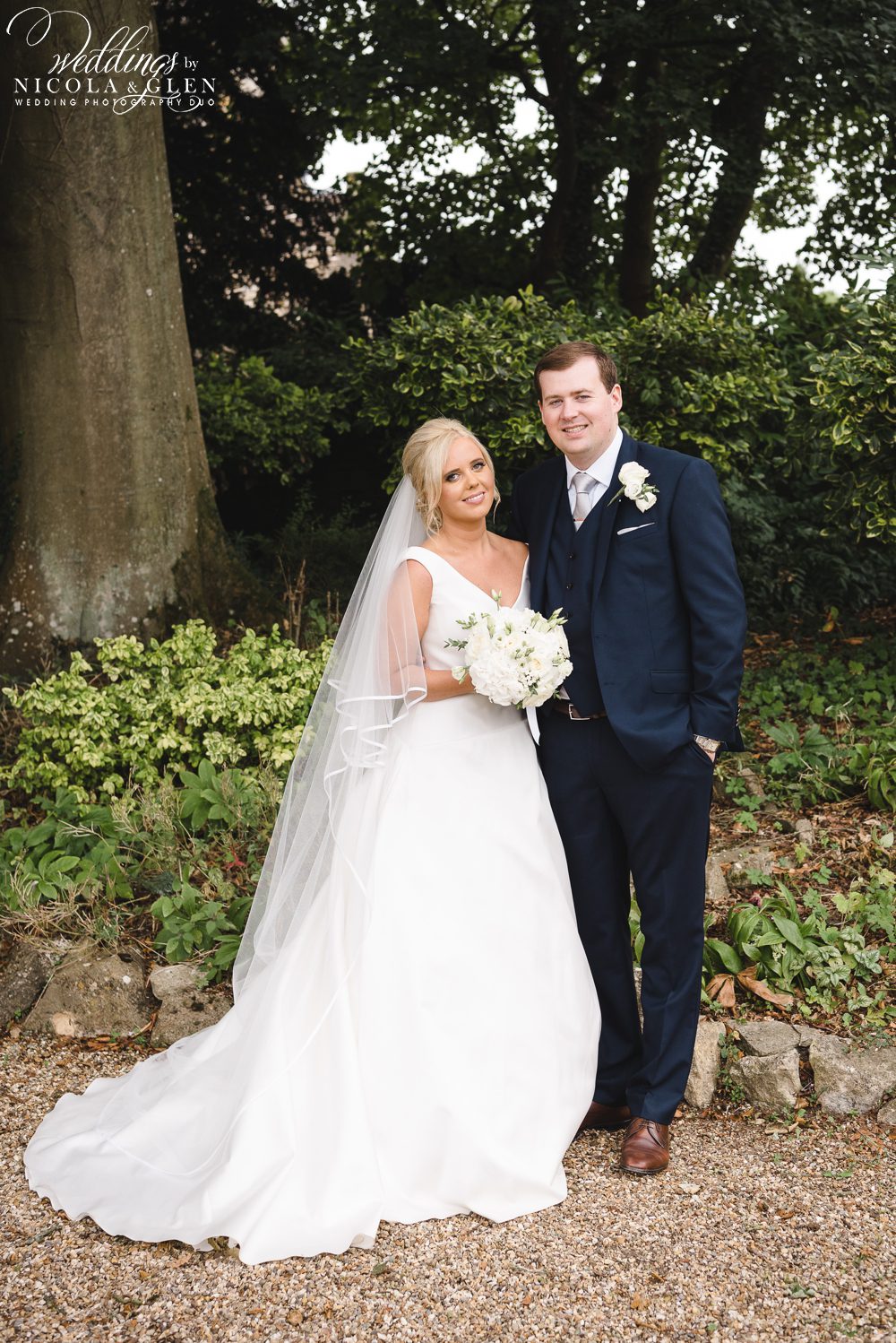 Slaughters Manor House Cotswold Wedding Photo