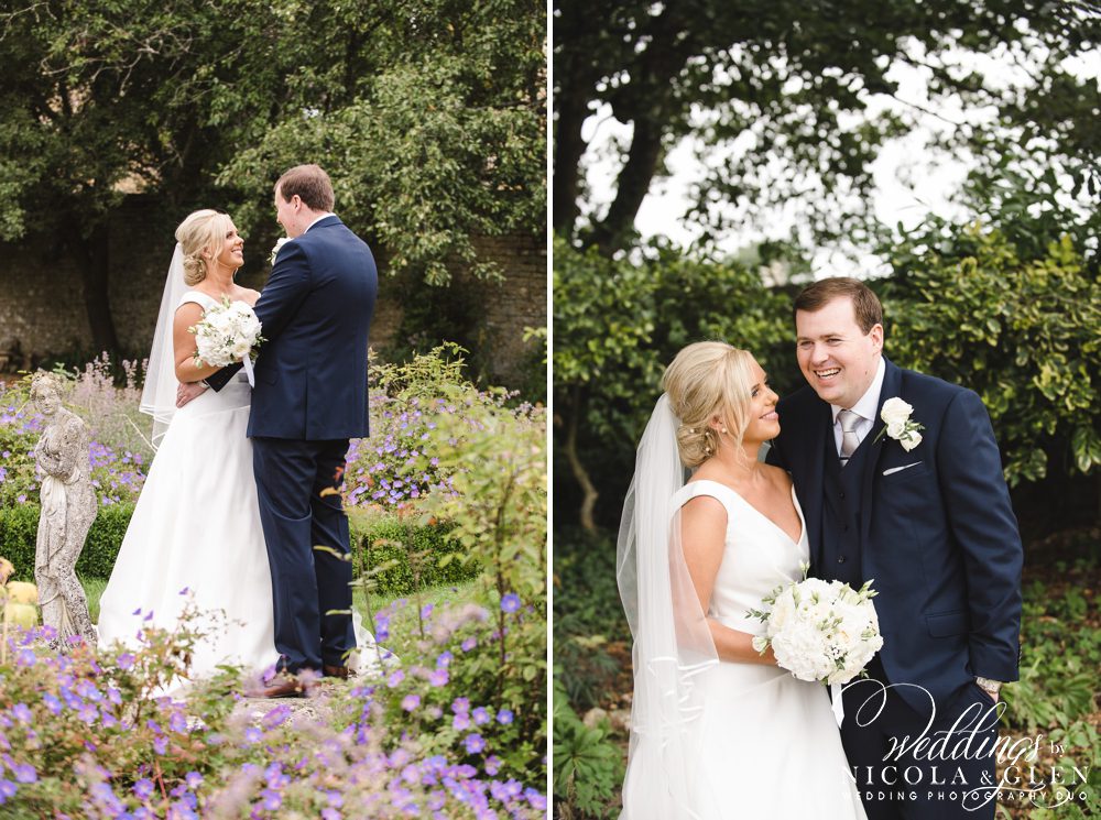 Slaughters Manor House Cotswold Wedding Photo