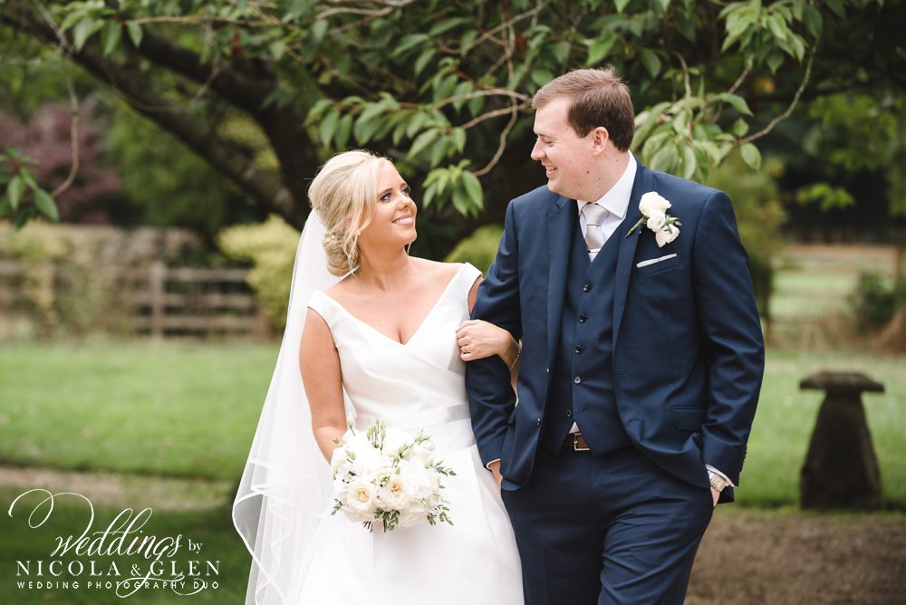 Slaughters Manor House Cotswold Wedding Photo