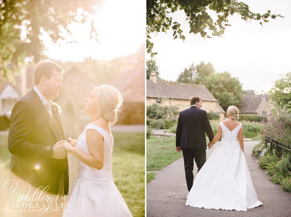 Slaughters Manor House Cotswold Wedding Photo