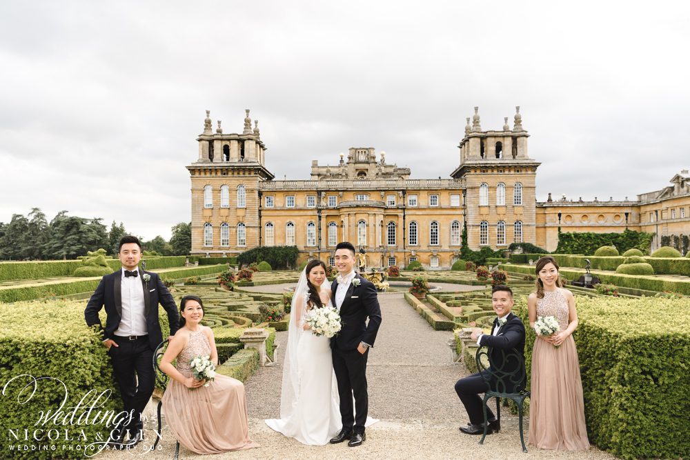Chinese Destination Blenheim Palace Wedding Photo