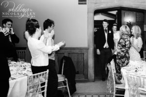 the manor house castle combe wedding photo