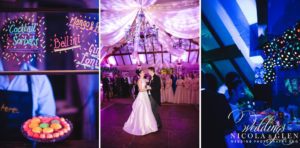 the manor house castle combe wedding photo