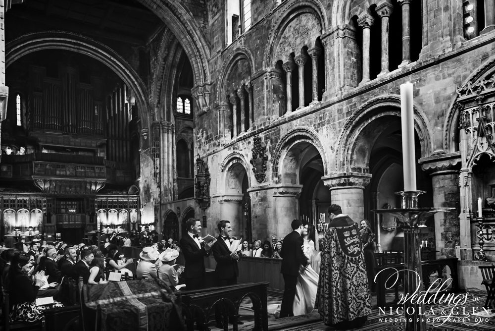 Great St Barts London Wedding Photo