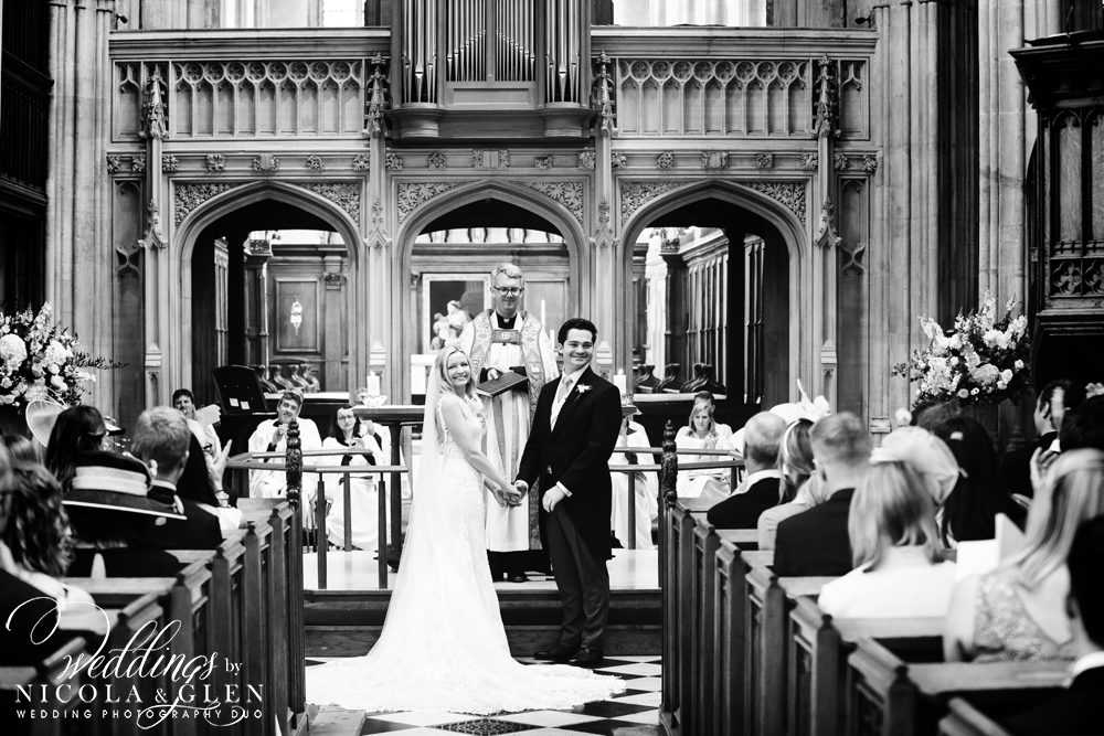St Mary's Oxford University Church Wedding Photo