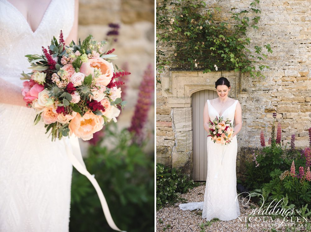 Slaughters Manor House Outdoor Wedding Photo