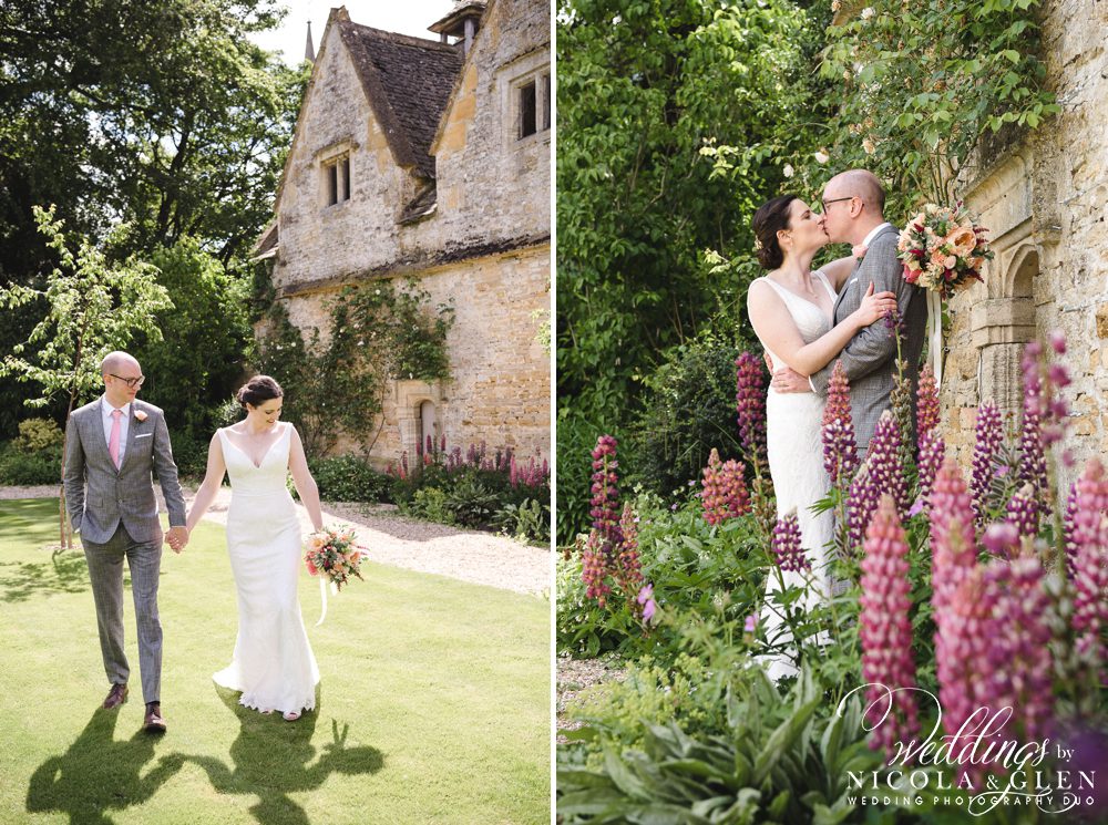Slaughters Manor House Outdoor Wedding Photo